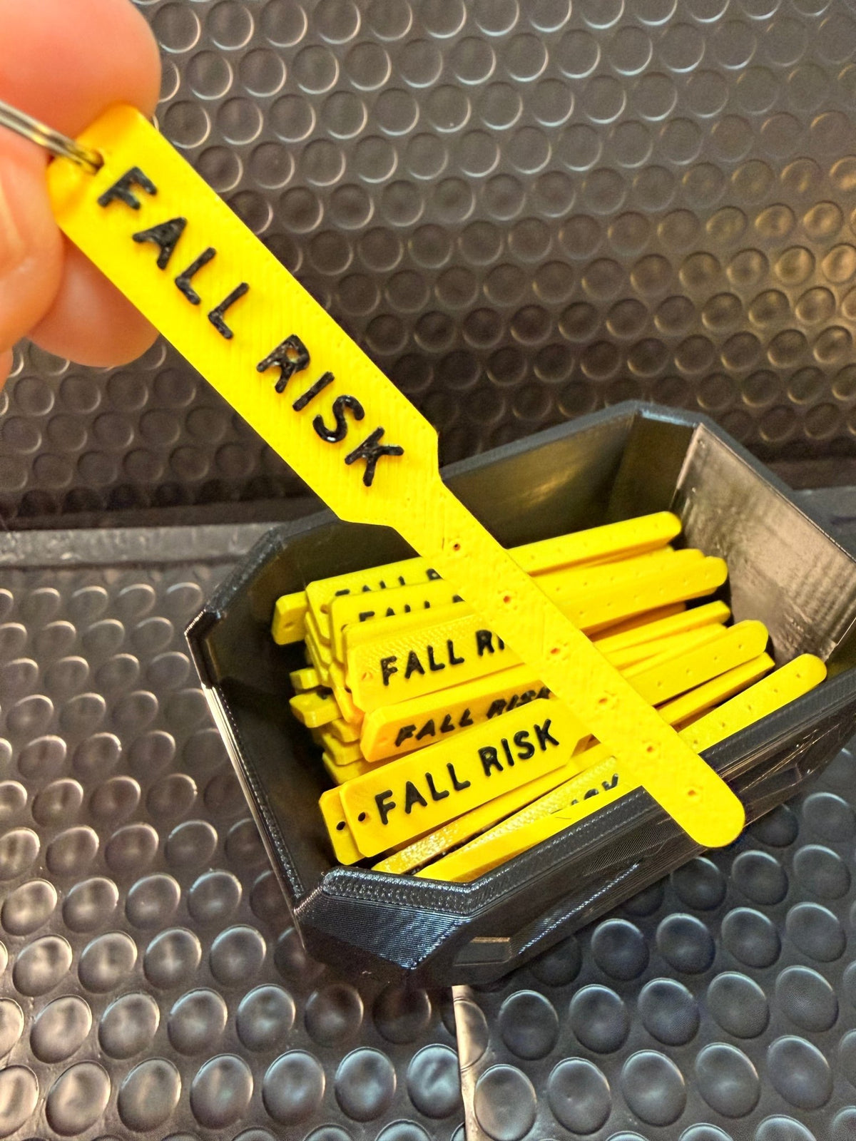 Fall Risk Charm for Badge Reels and Keychains - ShiftRelease