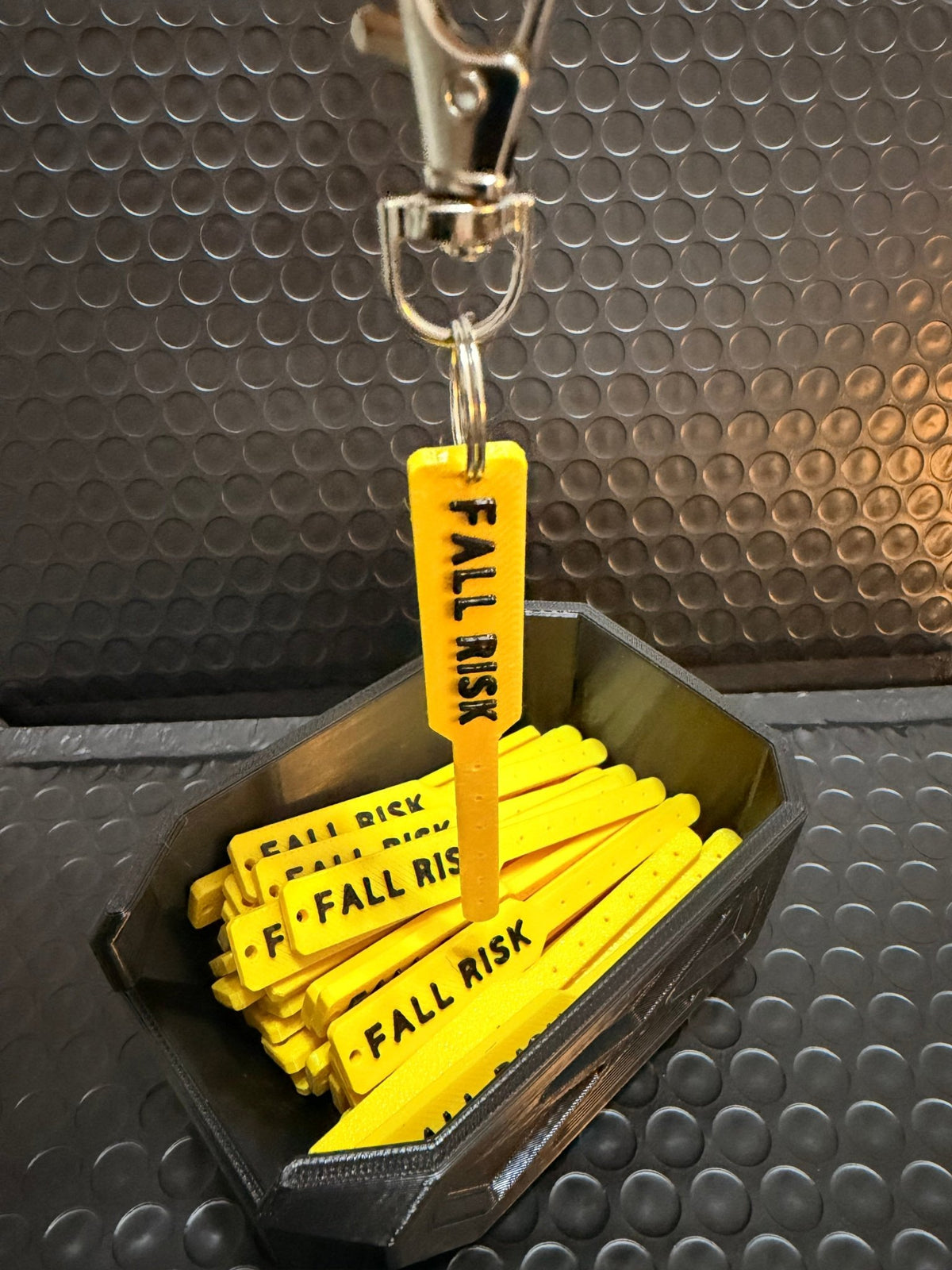 Fall Risk Charm for Badge Reels and Keychains - ShiftRelease